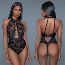 Load image into Gallery viewer, Bewicked Margot Bodysuit-BLACK
