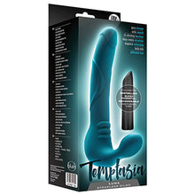 Load image into Gallery viewer, Temptasia Luna Strapless Silicone Dildo-Teal

