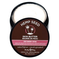Load image into Gallery viewer, Earthly Body Hemp Seed Skin Butter-Zen Berry Rose 8oz
