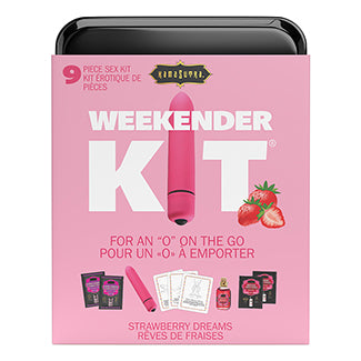 Kama Sutra Vibe Weekender Kit-Strawberry Dreams