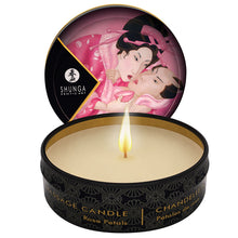 Load image into Gallery viewer, Shunga Mini Massage Candle-Rose Petals 1oz
