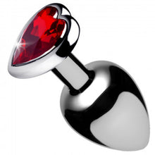 Load image into Gallery viewer, Red Heart Gem Anal Plug - small
